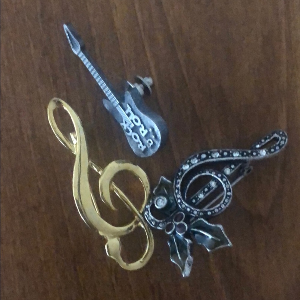Music pins